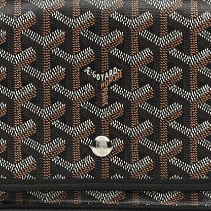 Goyard Goyardine Plumet Wallet Clutch Black 9 of 9