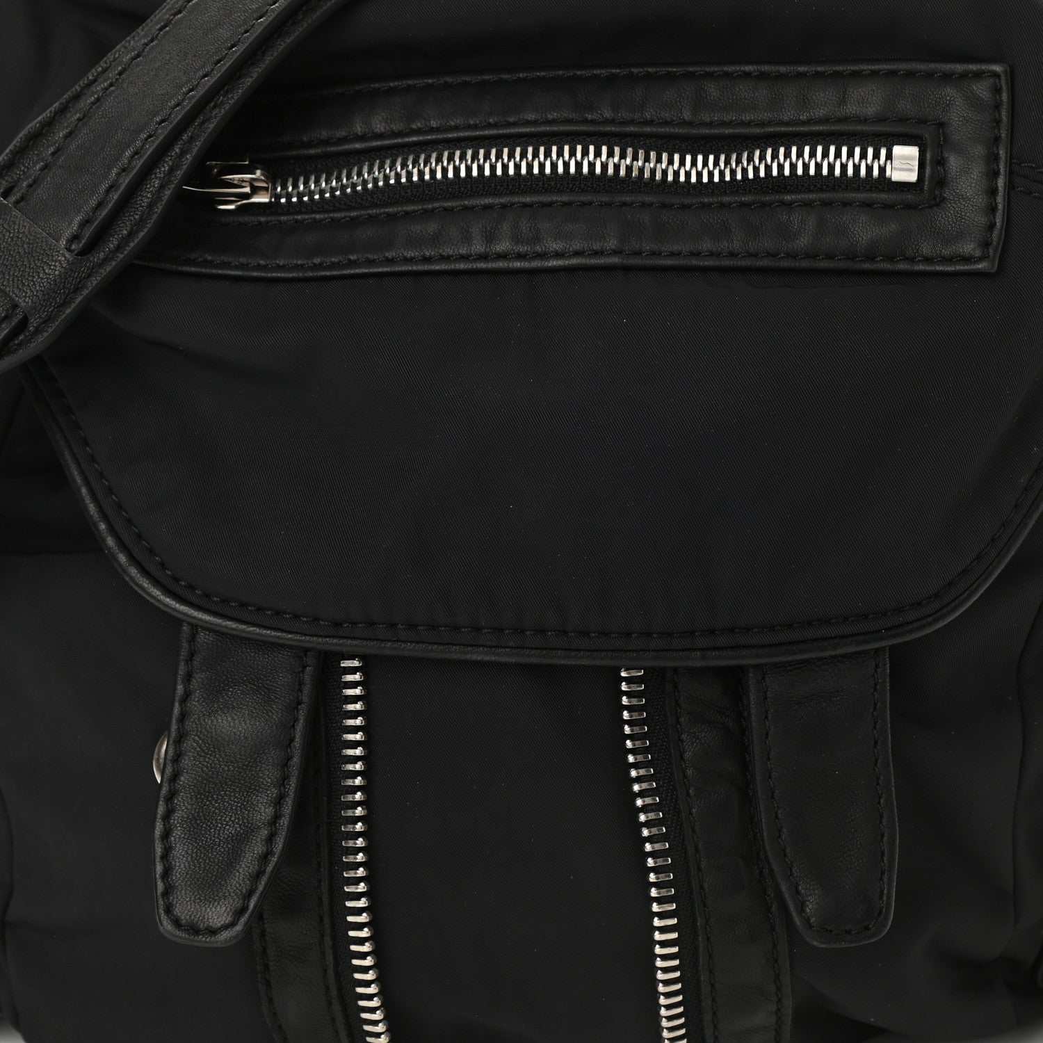 Alexander Wang Lambskin Nylon Marti Backpack 7 of 9