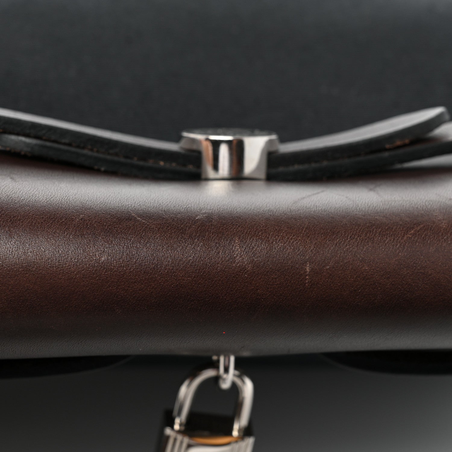 Hermes Toile Vache Hunter Herbag Zip 31 PM Black Ebene 8 of 10