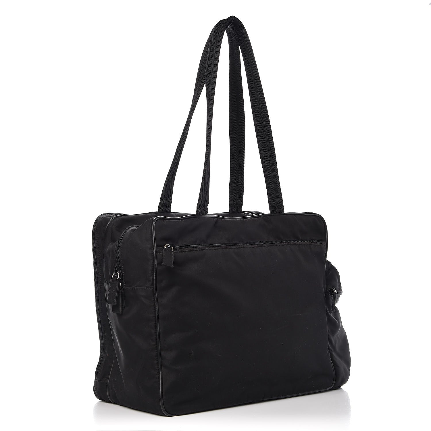 Prada Tessuto Nylon Vela Diaper Bag Black 4 of 21
