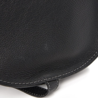 Chloe Calfskin Mini Marcie Round Crossbody Bag Black 7 of 7