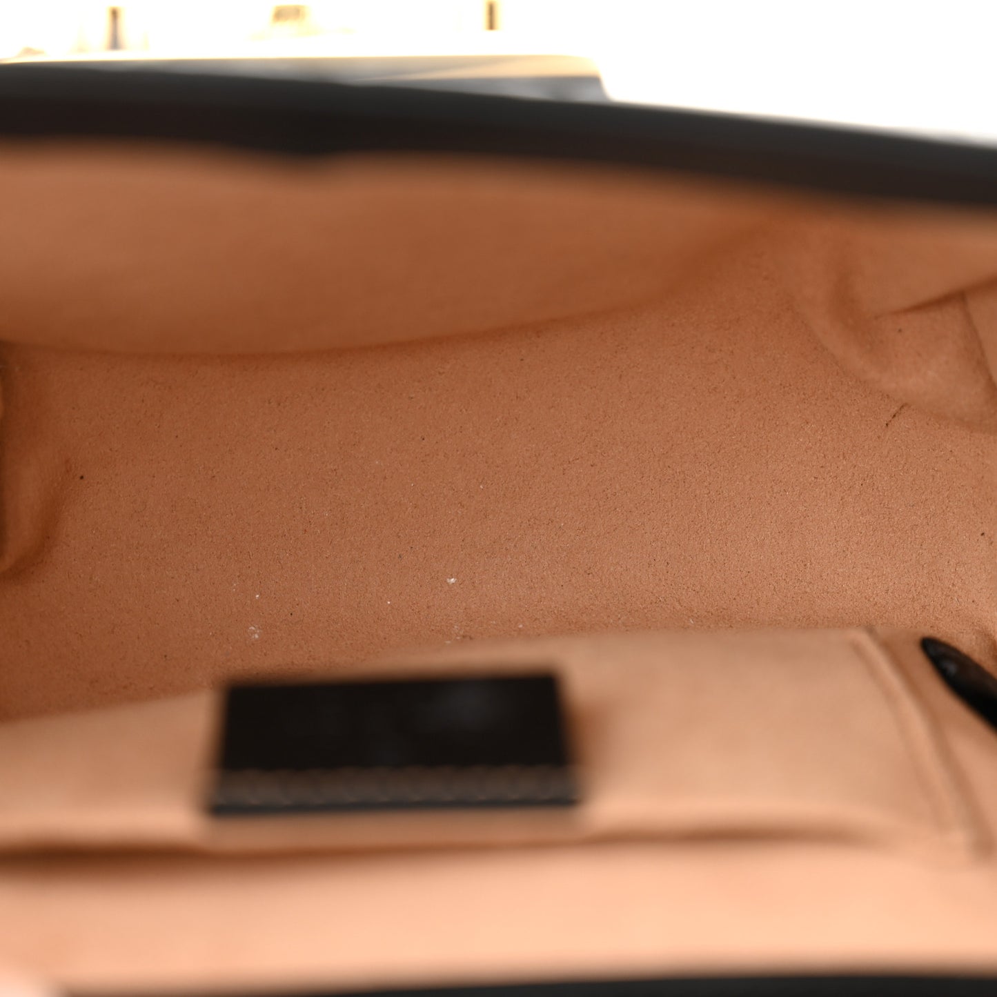 Guccissima Small Padlock Shoulder Bag Black