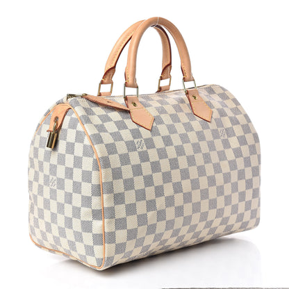 Louis Vuitton Damier Azur Speedy 30 3 of 16