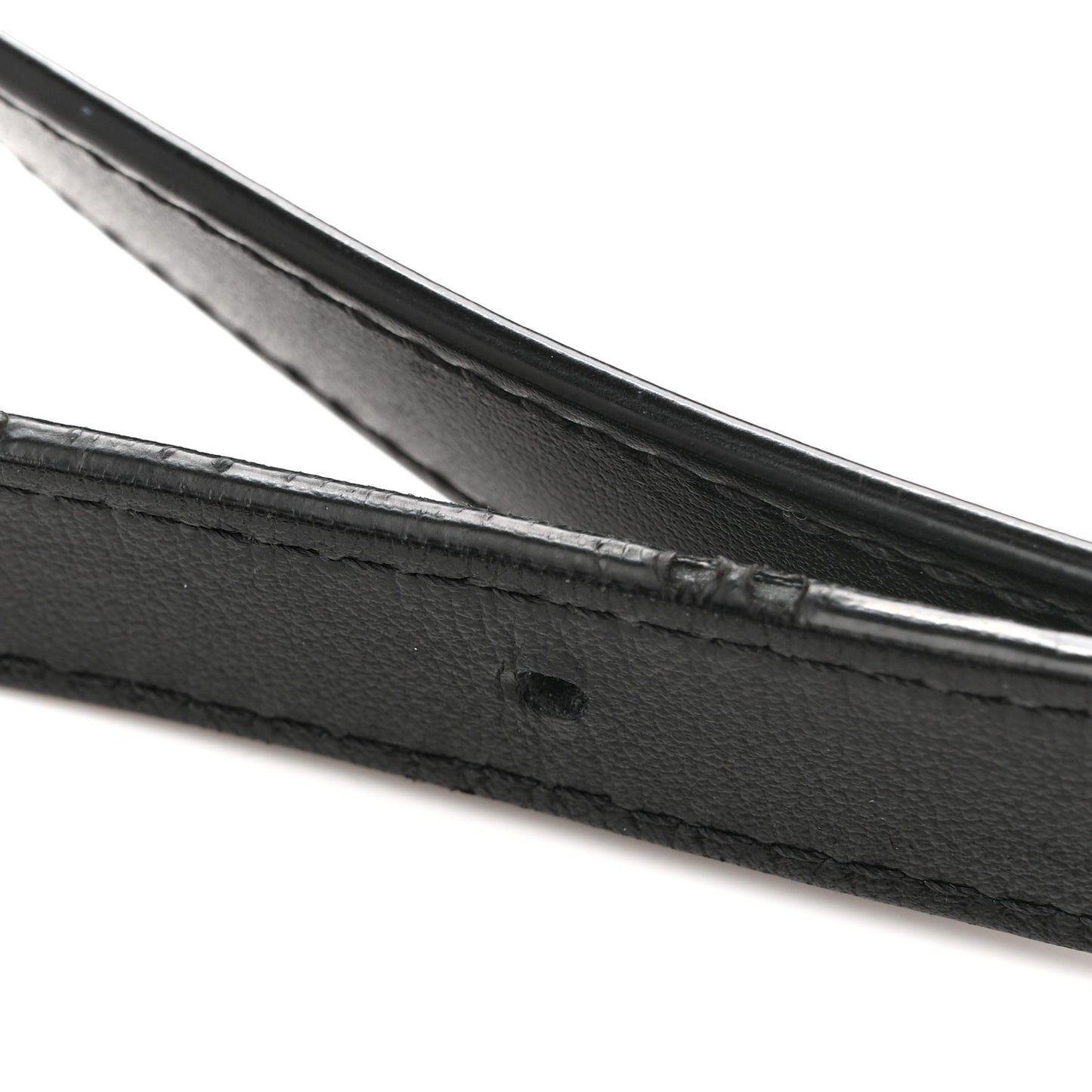 Calfskin Quilted CC Uniform Flap Belt Bag Black