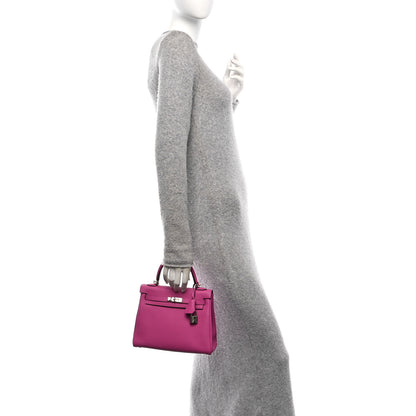 Hermes Togo Kelly Retourne 25 Magnolia 2 of 10