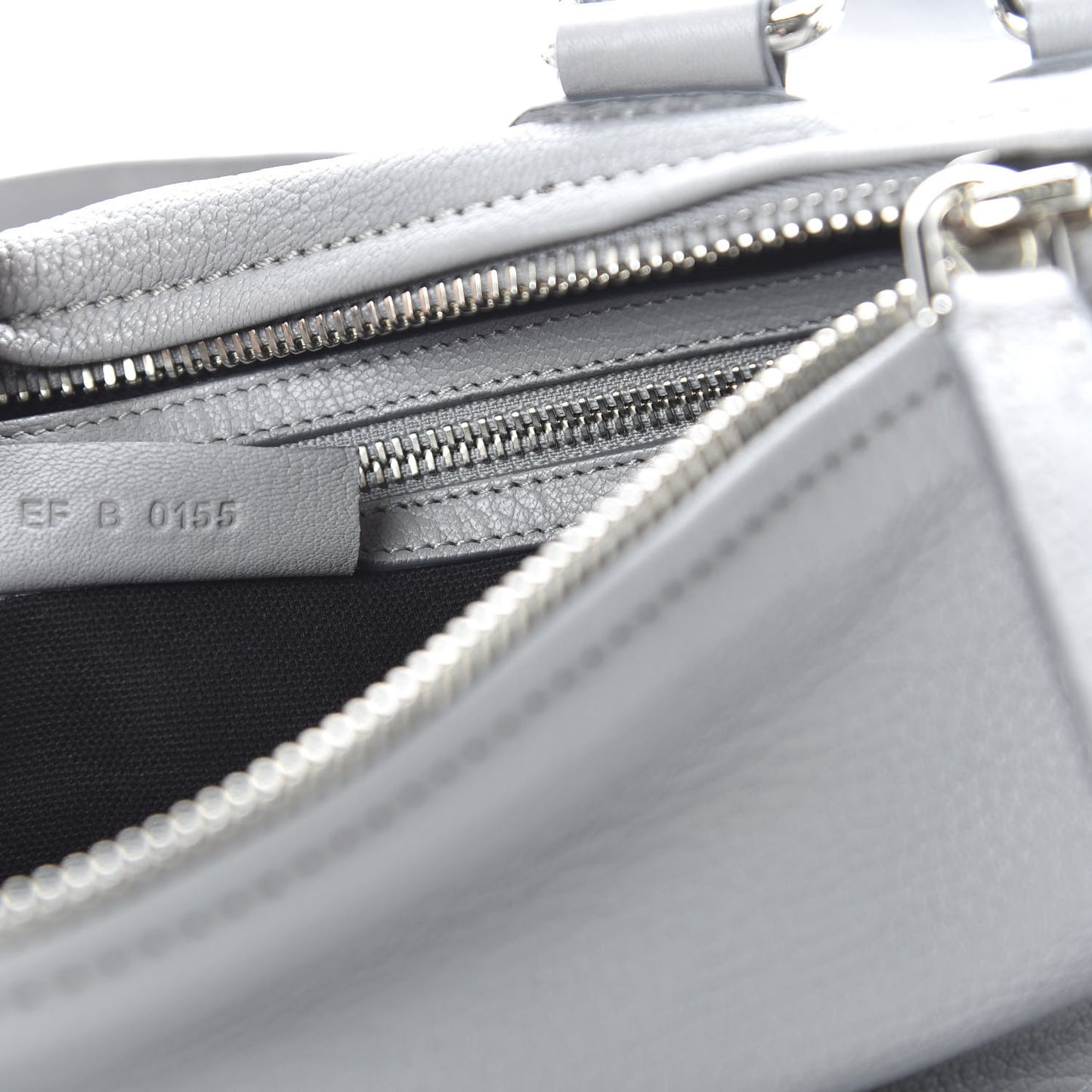 Sugar Goatskin Medium Pandora Pearl Grey
