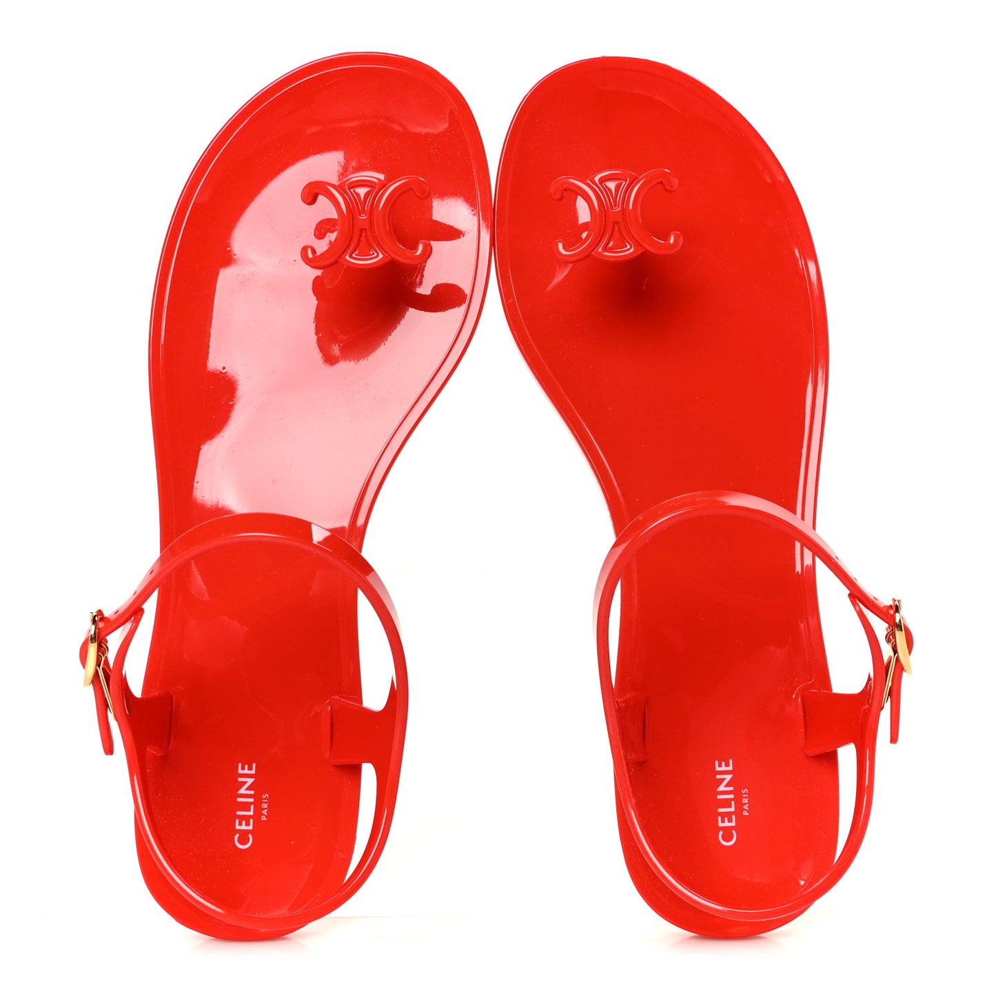 PVC Jelly Bay Sandal 39 Ultra Red