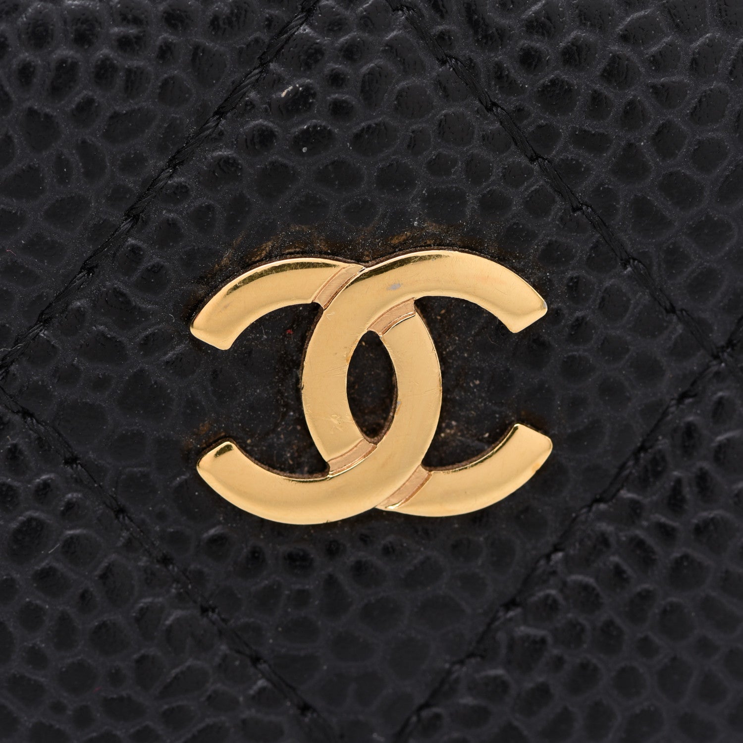 Chanel Caviar Quilted Card Holder Black 9 of 10