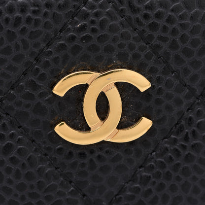 Chanel Caviar Quilted Card Holder Black 9 of 10