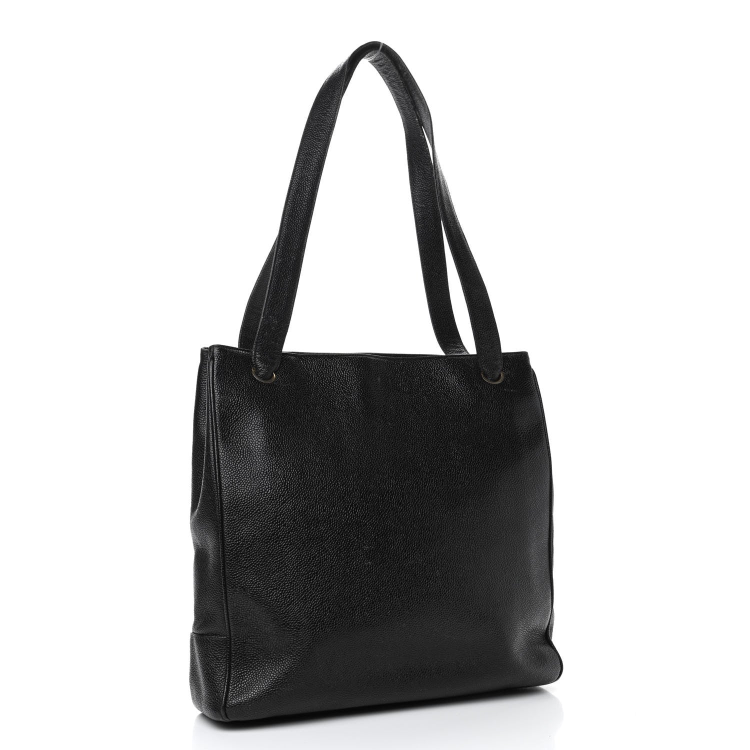 Chanel Caviar CC Shoulder Bag Black 2 of 7