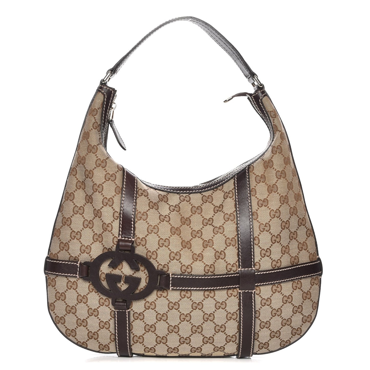 Monogram GG Royal Hobo Dark Brown