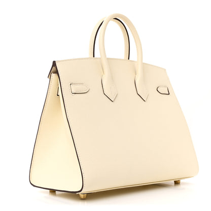 Hermes Epsom Birkin Sellier 25 Nata 3 of 11