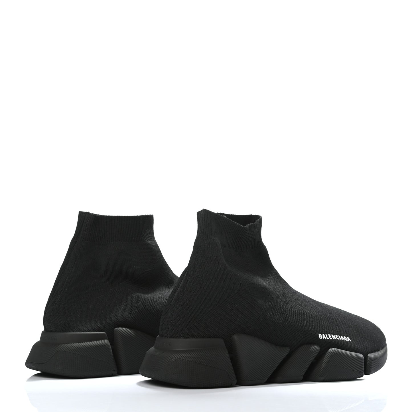 Technical 3D Recycled Knit Mens Speed 2.0 Sneakers 46 Monocolor Black