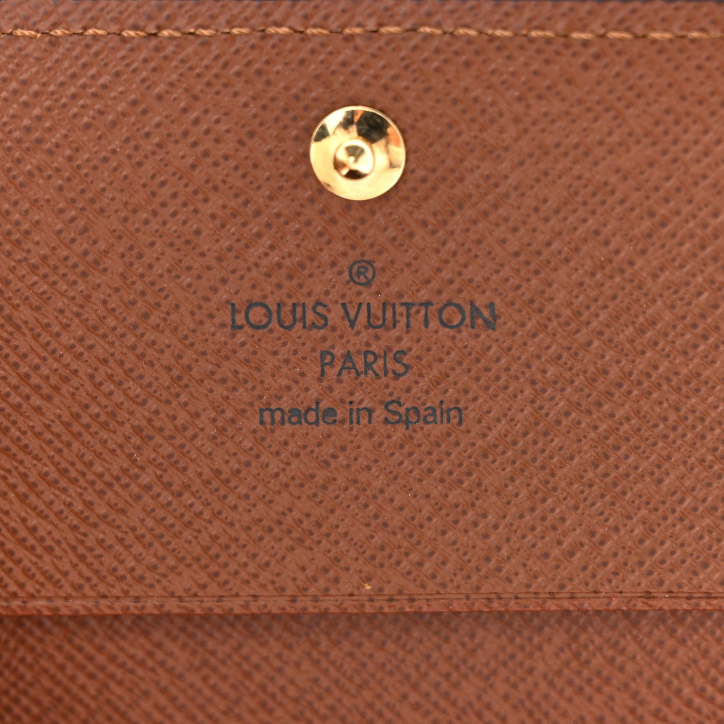 Monogram Envelope Business Card Holder