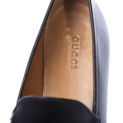 Gucci Calfskin Womens Jordaan Loafers 36 Black 9 of 11