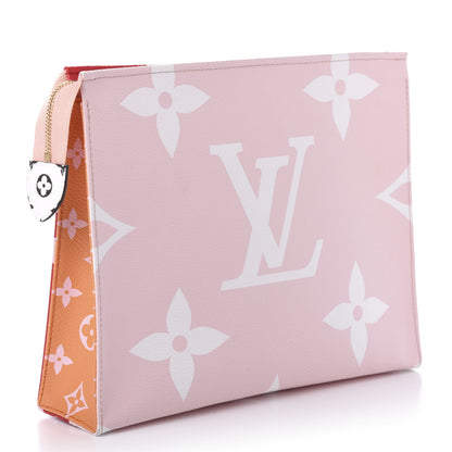 Louis Vuitton Monogram Giant Toiletry Pouch 26 Rouge 3 of 10