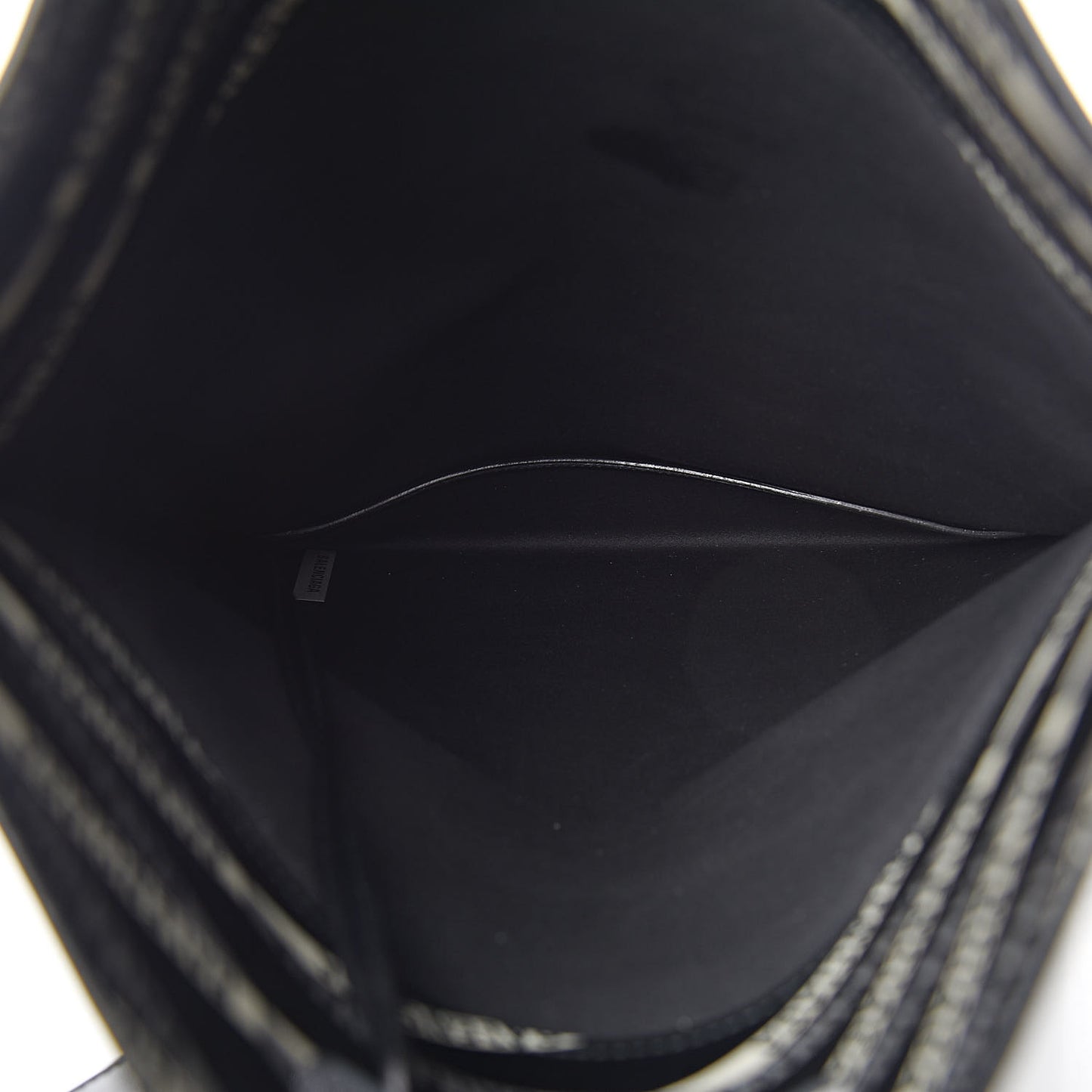 Calfskin Losange Monogram Plastic Tote Black Grey