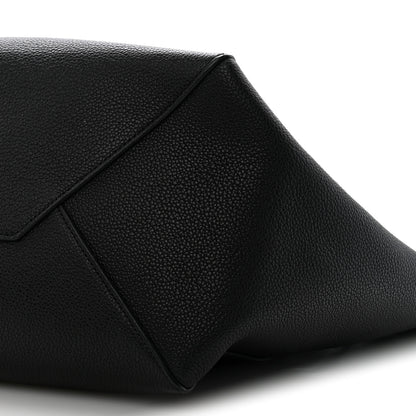 Celine Soft Grained Calfskin Small Belt Cabas Phantom Black 10 of 10