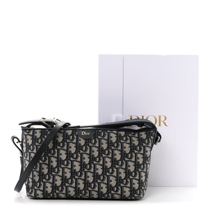 Christian Dior Oblique Nomad Pouch Blue 10 of 10