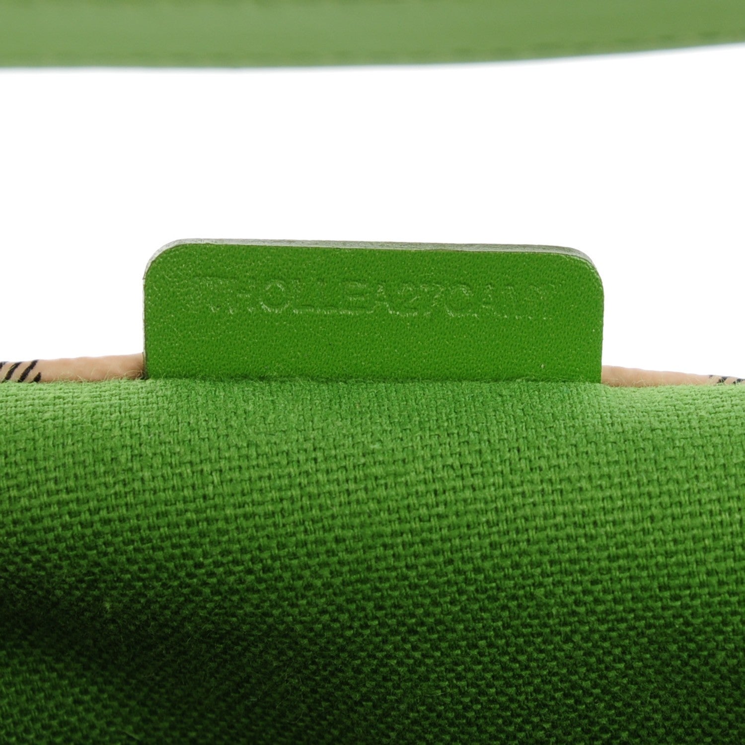 Burberry Haymarket Check Small Canterbury Tote Green 8 of 8