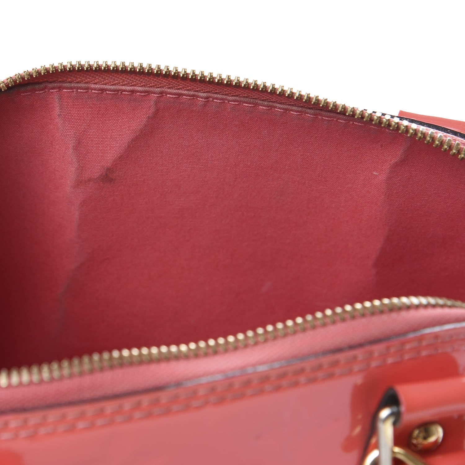 Louis Vuitton Vernis Alma BB Rose Litchi 7 of 11