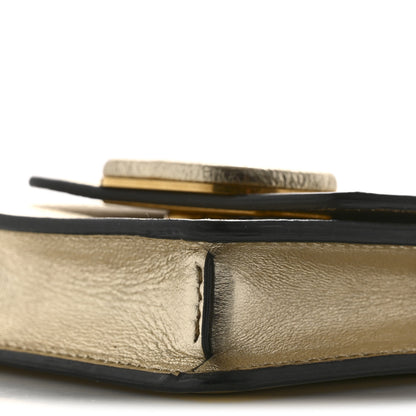 Valentino Garavani Metallic Calfskin Mini VSling Shoulder Bag Sahara 9 of 10