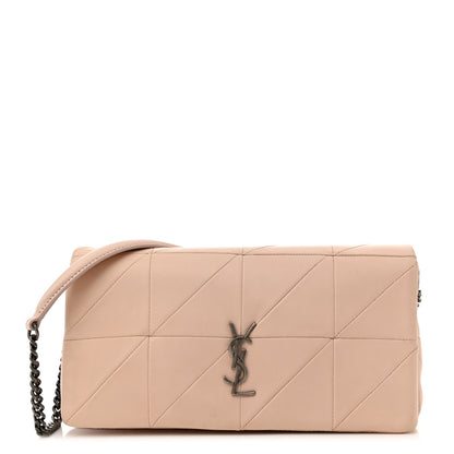 Saint Laurent Lambskin Patchwork Monogram Medium Jamie Marble Pink 1 of 13