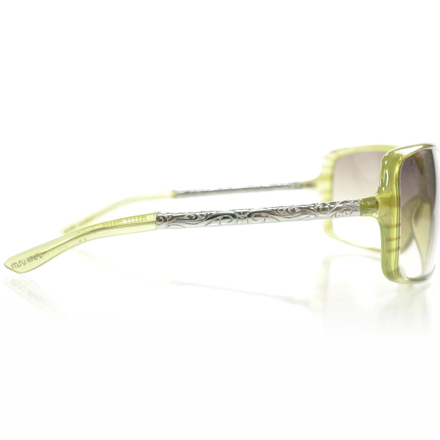 Miu Miu Sunglasses Green 5 of 7