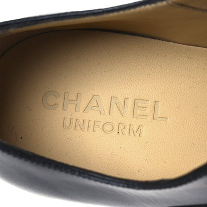 Chanel Smooth Calfskin Mens Loafers 42 Black 9 of 9