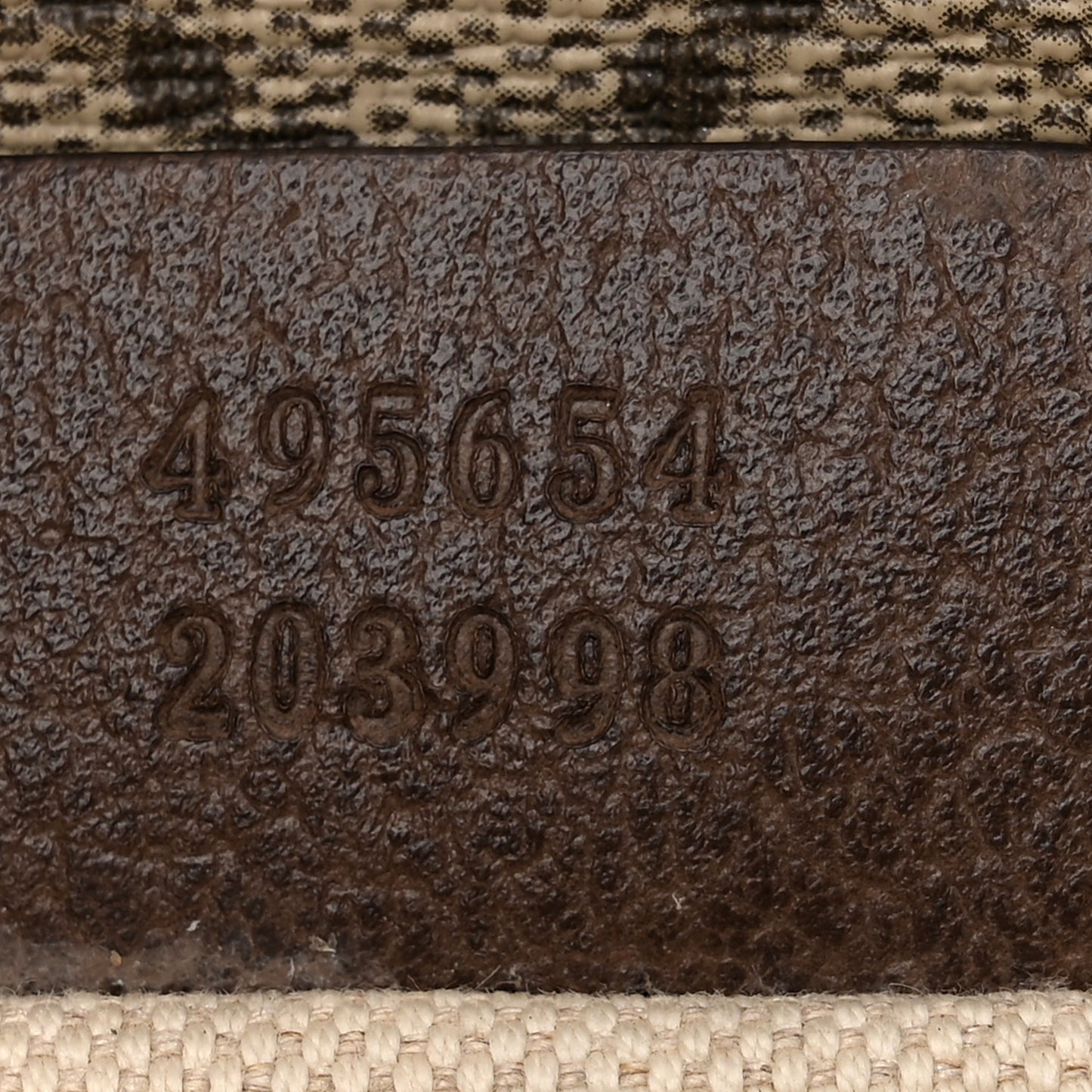 GG Supreme Monogram Web Neo Vintage Double Flap Messenger Bag Beige New Acero