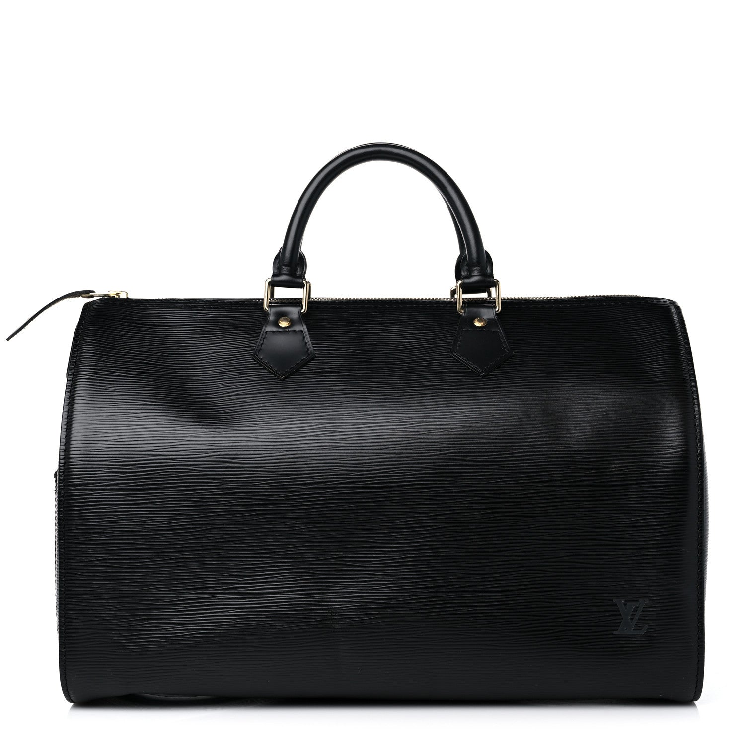 Louis Vuitton Epi Speedy 35 Black 1 of 15