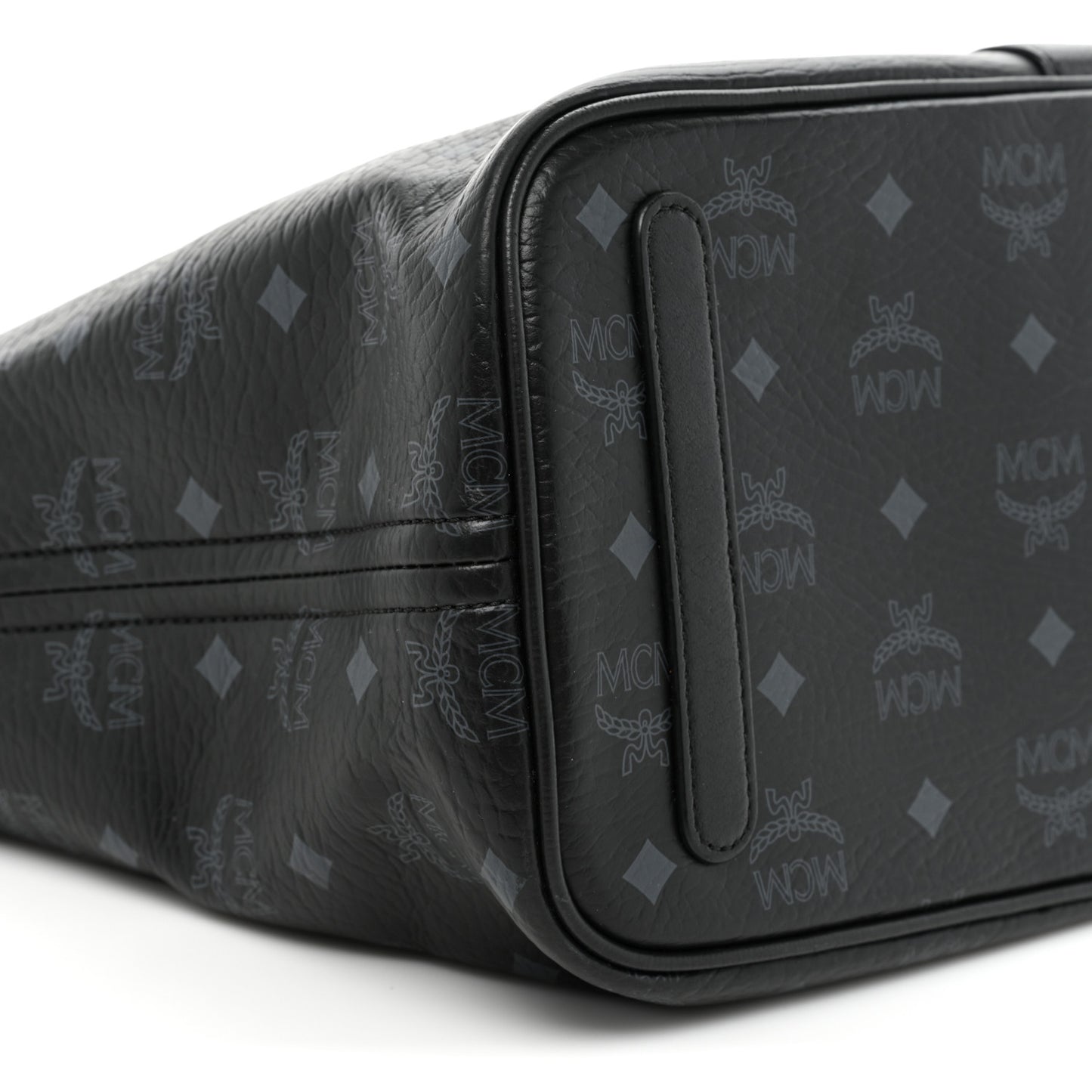 Visetos Medium Liz Reversible Shopper Tote Black