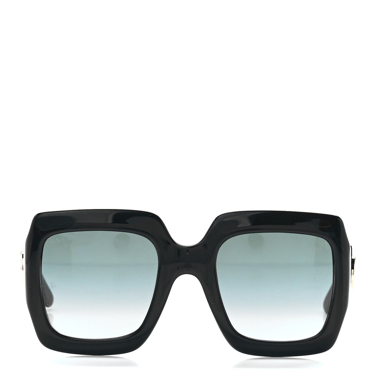 Acetate Square Frame Sunglasses GG0053S Black