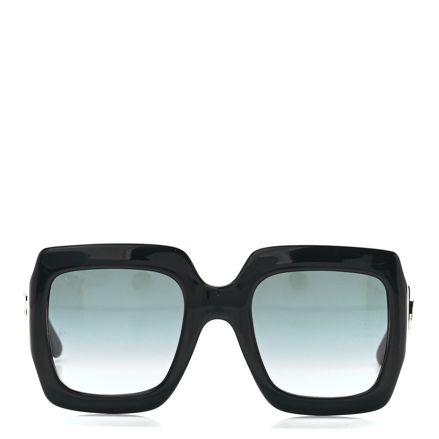 Gucci Acetate Square Frame Sunglasses GG0053S Black 2 of 9