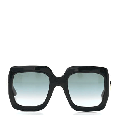 Gucci Acetate Square Frame Sunglasses GG0053S Black 2 of 9