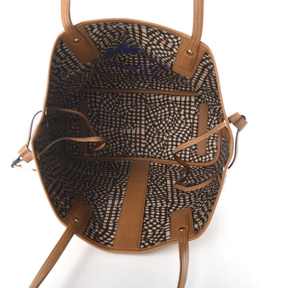MCM Visetos Medium Liz Reversible Shopper Tote Cognac 14 of 14