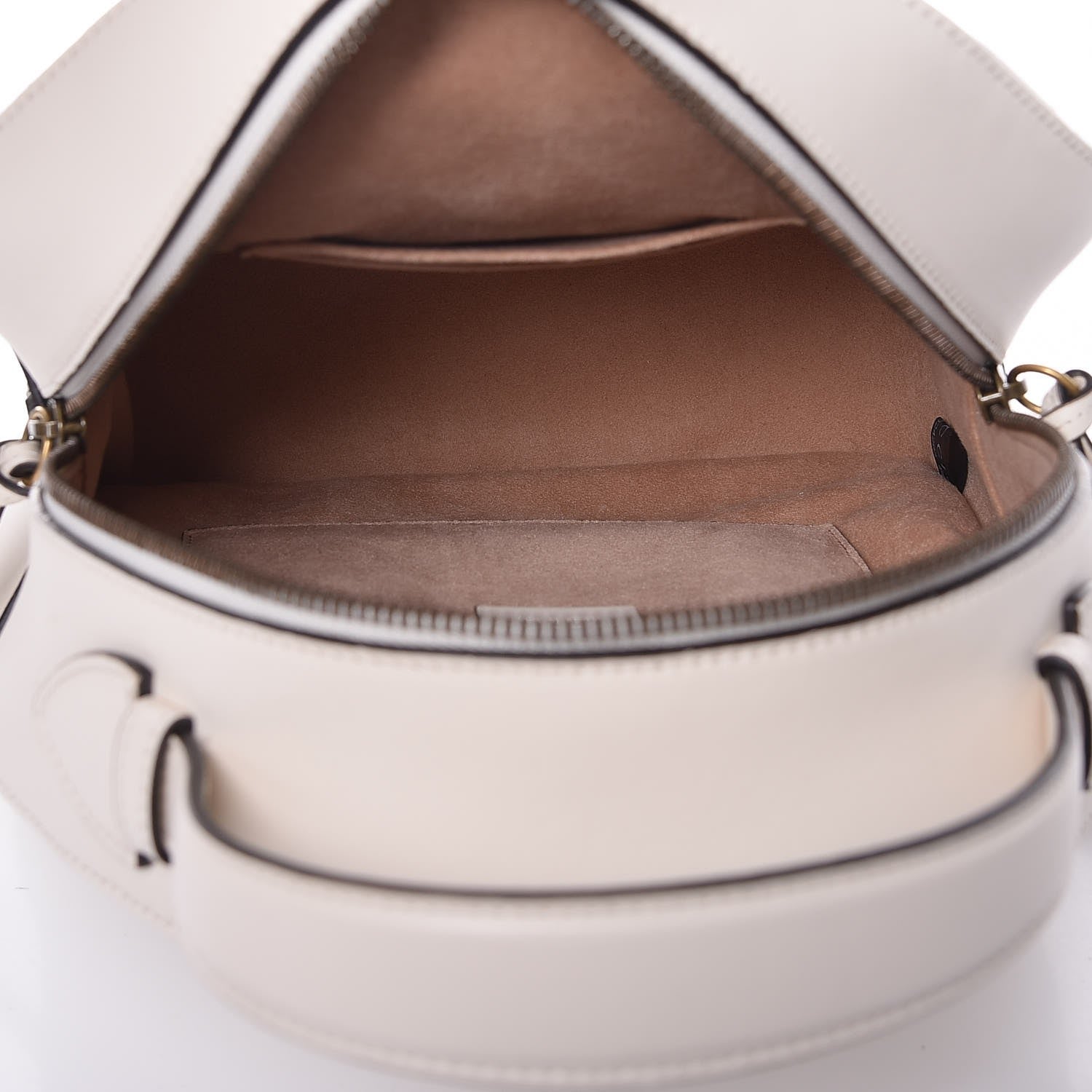 Gucci Calfskin Matelasse GG Marmont Dome Backpack White 5 of 12