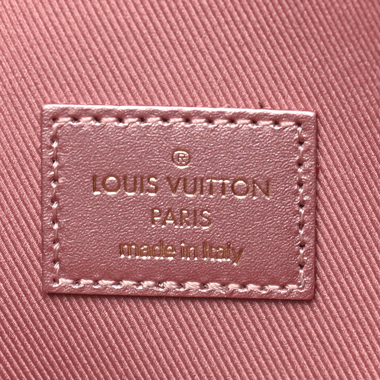 Louis Vuitton Vernis Pochette Felicie Chain Wallet Metallic Pale Pink 6 of 9