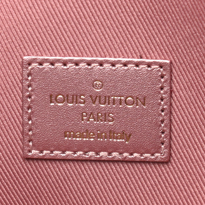 Louis Vuitton Vernis Pochette Felicie Chain Wallet Metallic Pale Pink 6 of 9