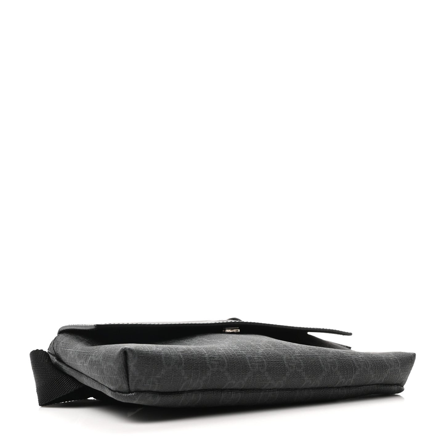 GG Plus Monogram Waist Belt Bag Black