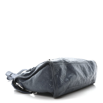 Balenciaga Agneau Classic Silver Hardware S City Bleu Persan 5 of 12