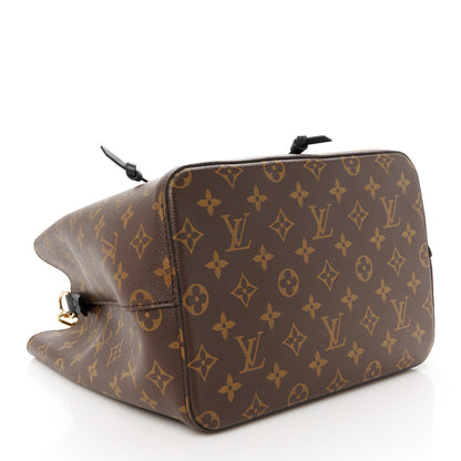 Louis Vuitton Monogram Neonoe MM Black 4 of 11
