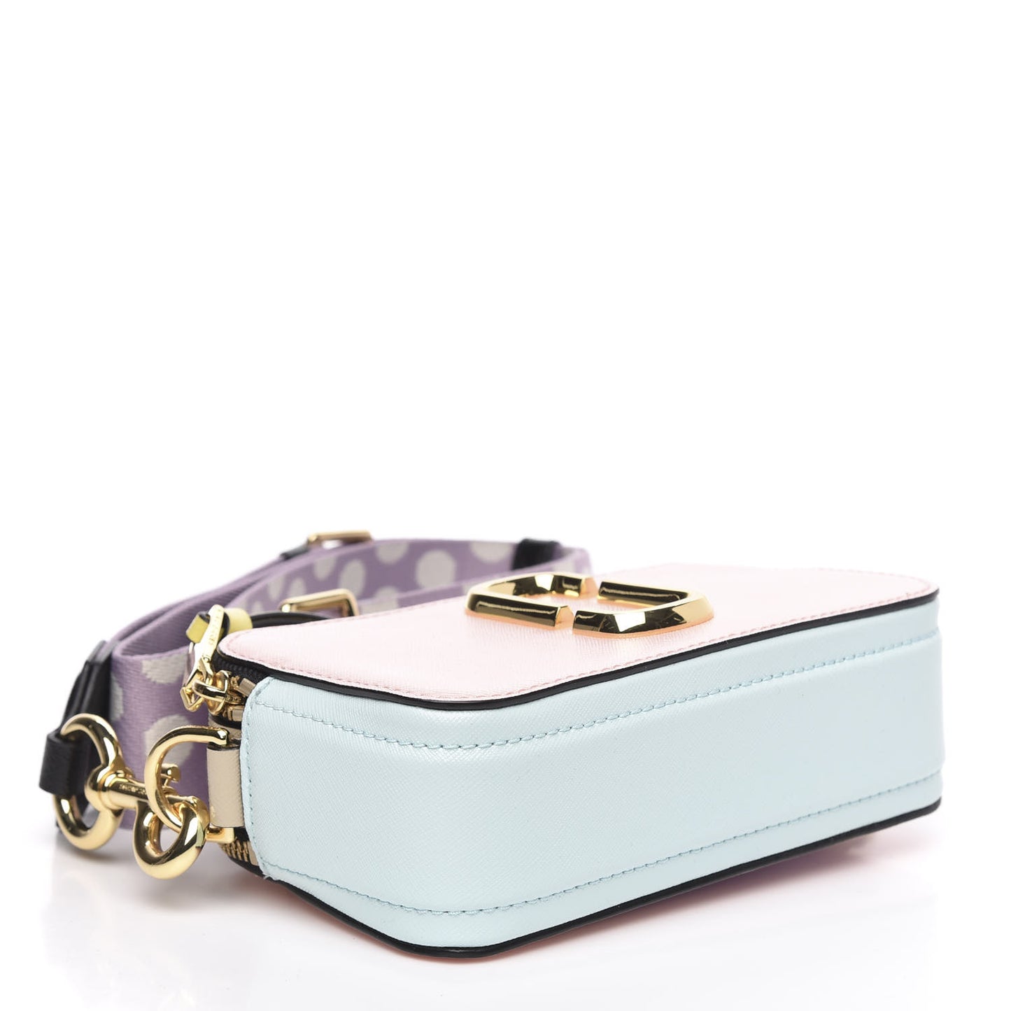 Saffiano Small Snapshot Camera Bag Multicolor
