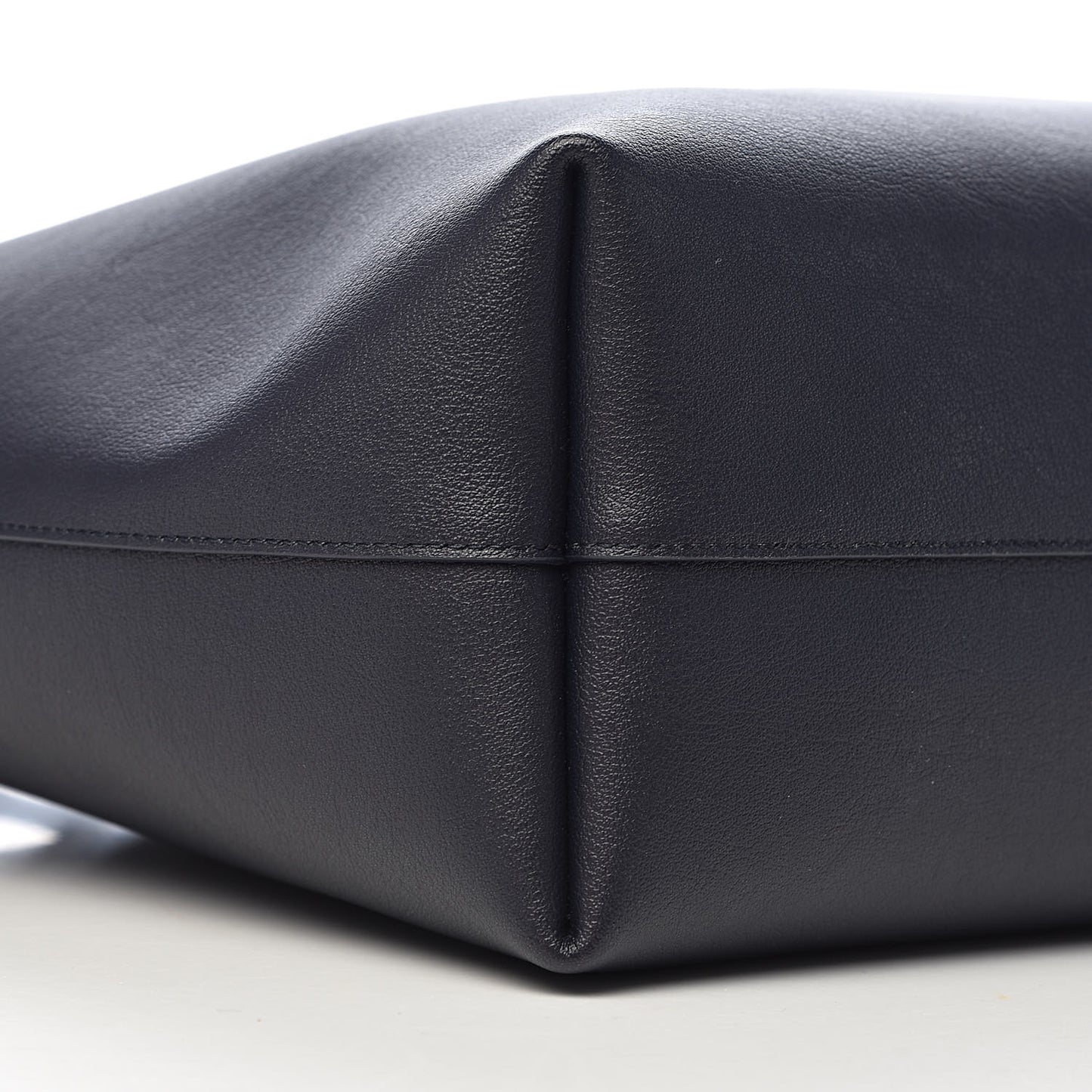 Calfskin Large Shopping Tote Navy