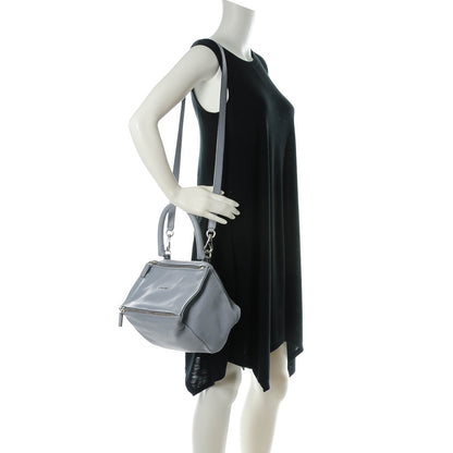 Givenchy Sugar Goatskin Small Pandora Light Grey 2 of 8