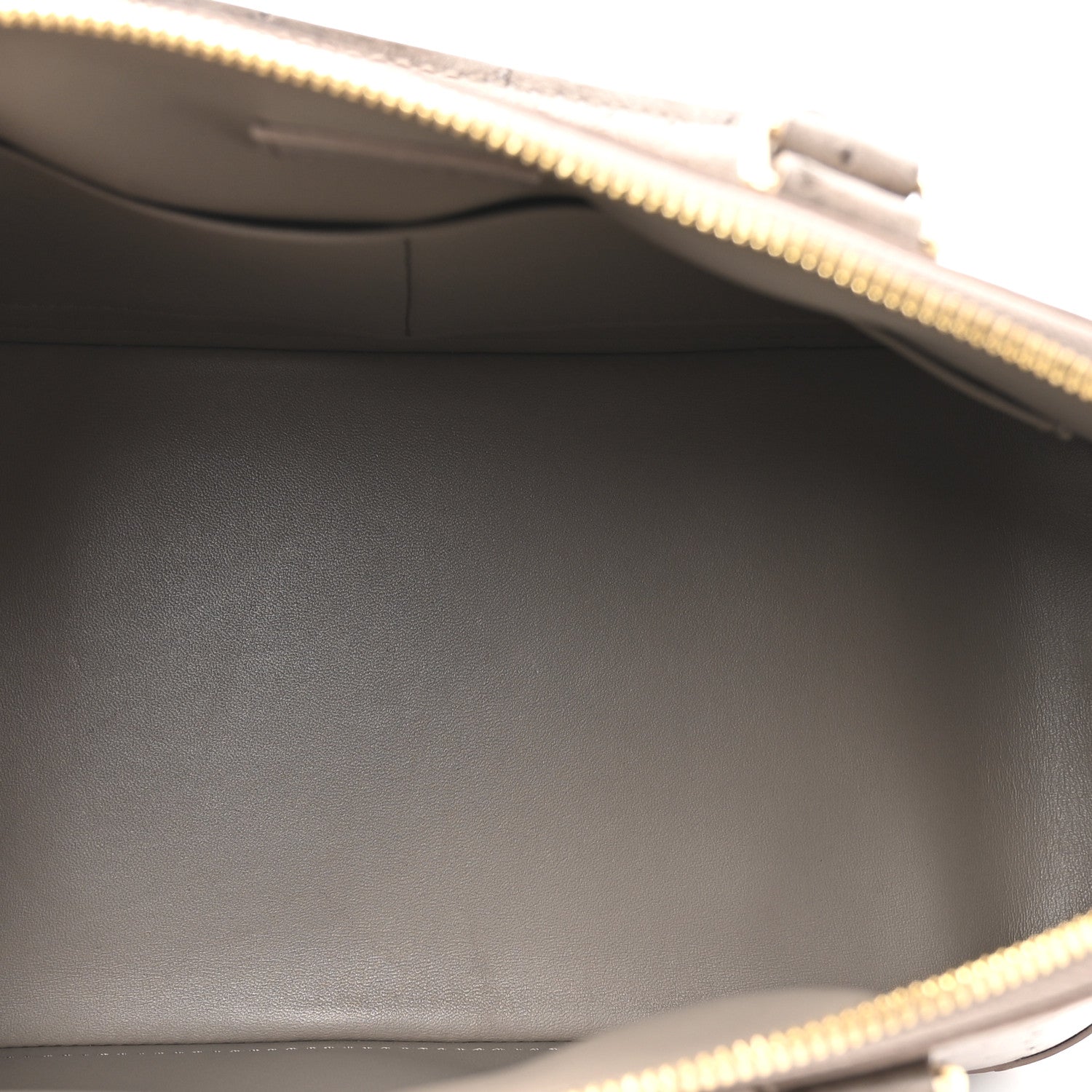Louis Vuitton Ostrich Alma PM Gris 5 of 10