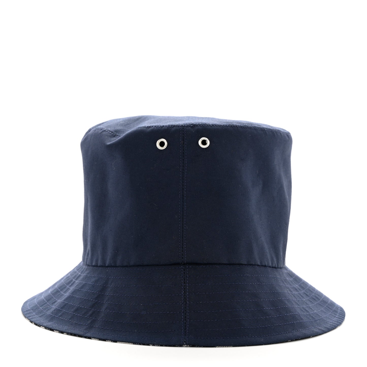 Oblique Reversible Teddy-D Brim Bucket Hat Blue