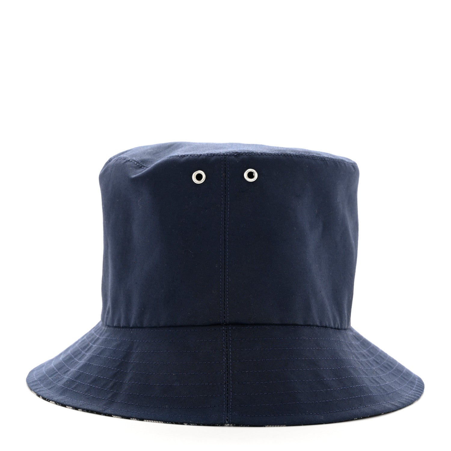 Christian Dior Oblique Reversible Teddy-D Brim Bucket Hat Blue 12 of 13