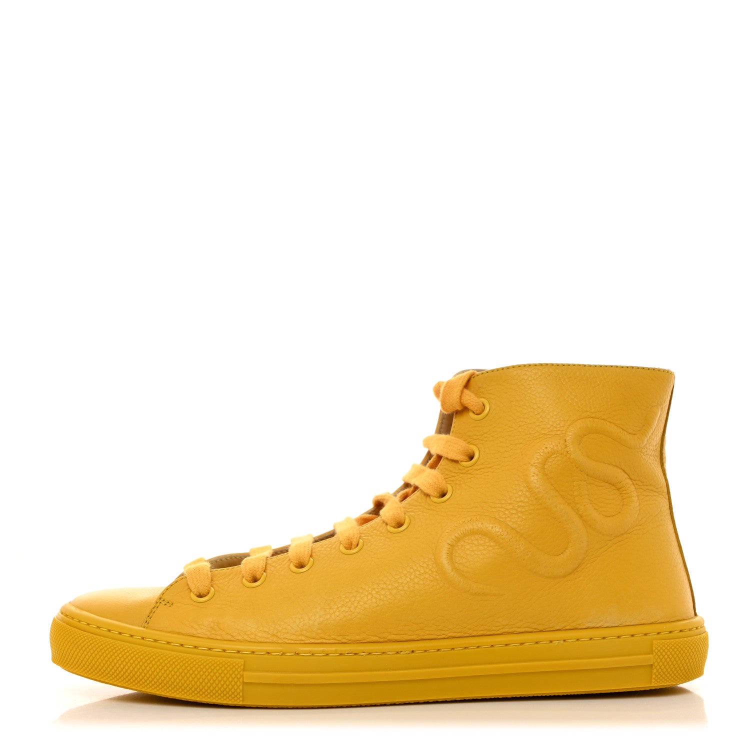 Gucci X ADIDAS Calfskin Womens High Top Sneakers 38 1 of 9