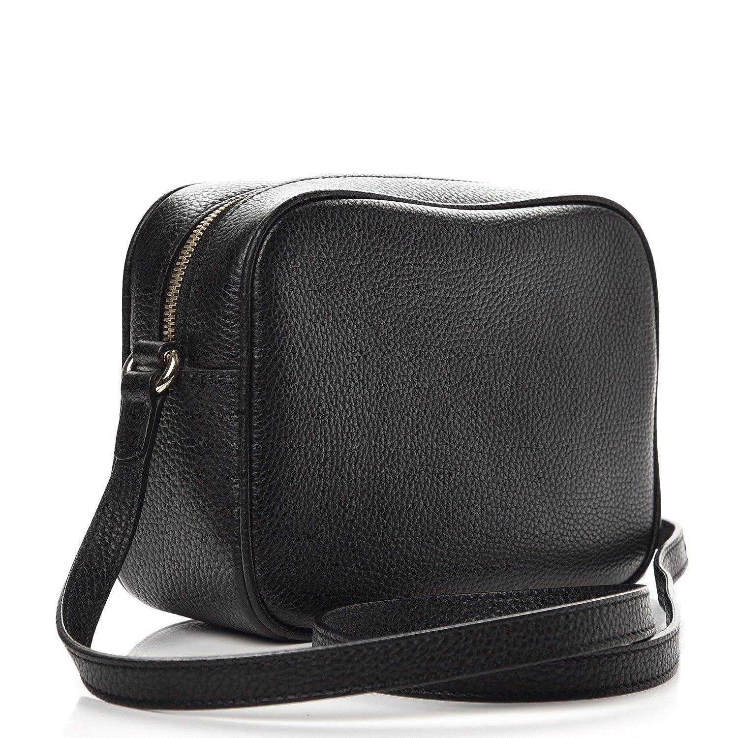 Gucci Pebbled Calfskin Small Soho Disco Bag Black 3 of 8